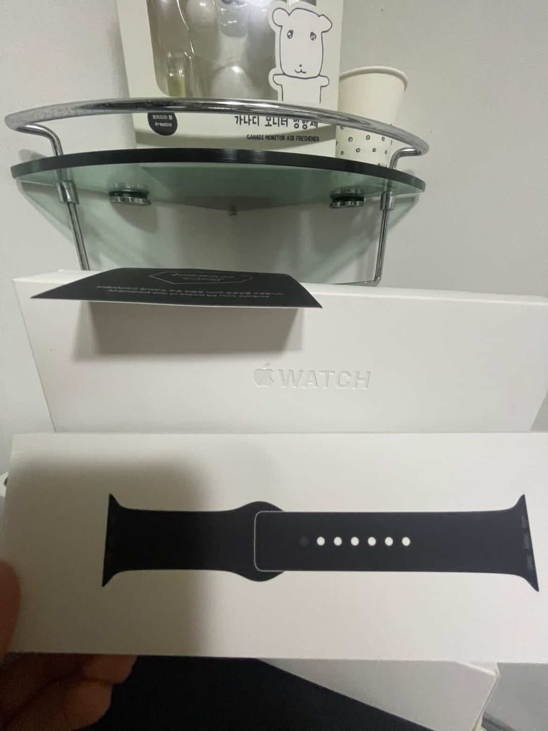 애플워치 11 42mm GPS 제트 블랙 알루미늄 상품이미지4