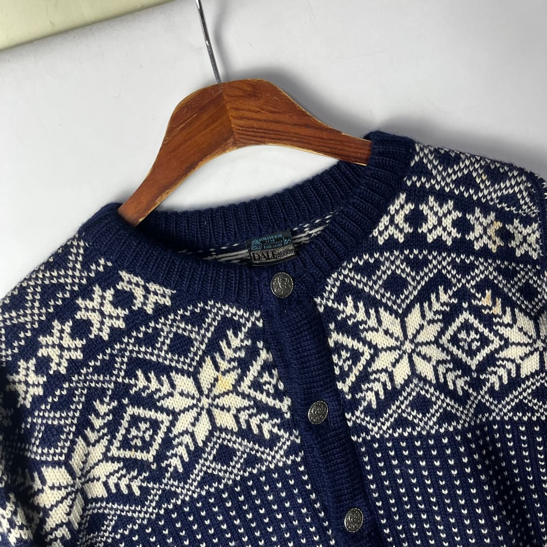 [Dale Of Norway] 데일오브노르웨이 은장 노르딕 울 가디건 상품이미지2