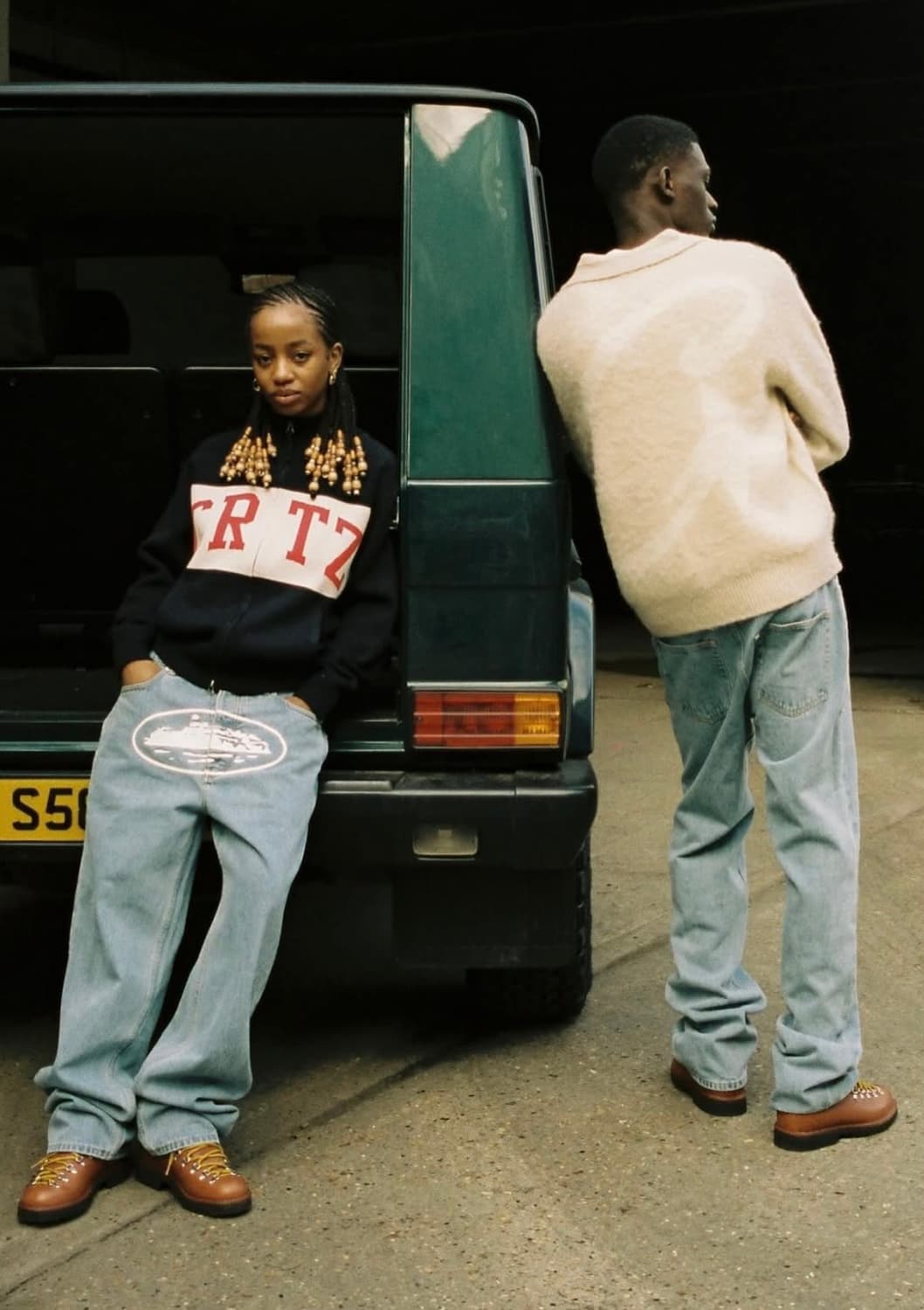 [34] 코르테이즈 알카트라즈 배기진 워시드블루 상품이미지4