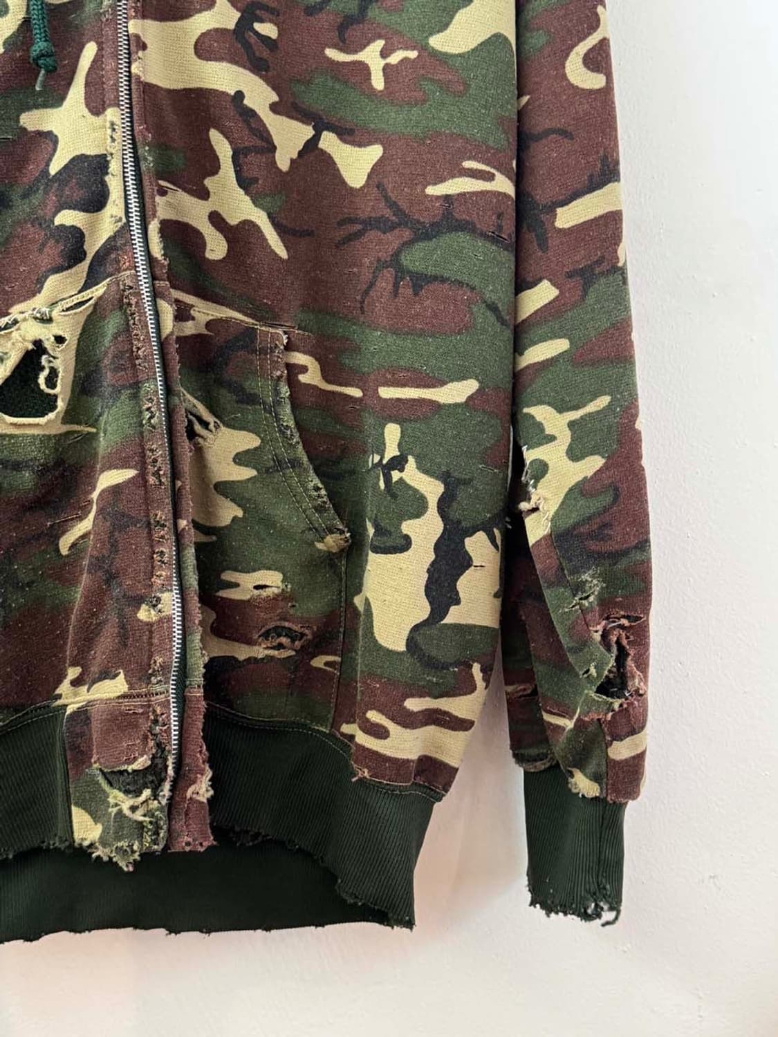 디트로이트 70년대 보온안감 카모 파카 상품이미지3