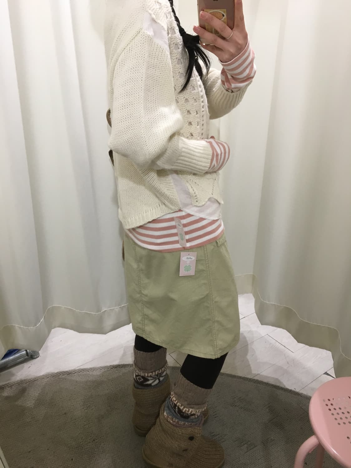 polo jeans midi skirt 상품이미지4