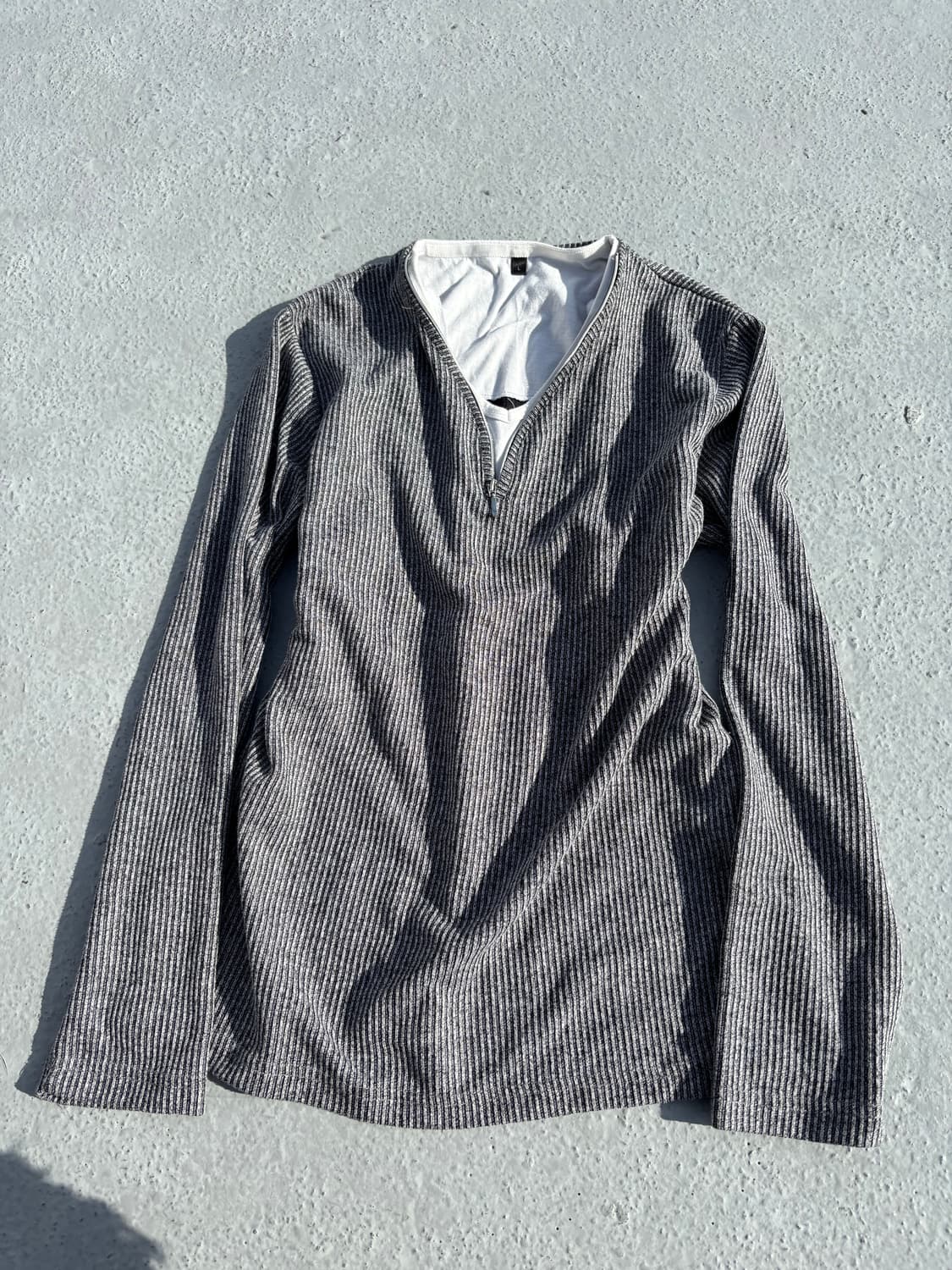 “Vintage”Minimal Design White Layered Gr 상품이미지1