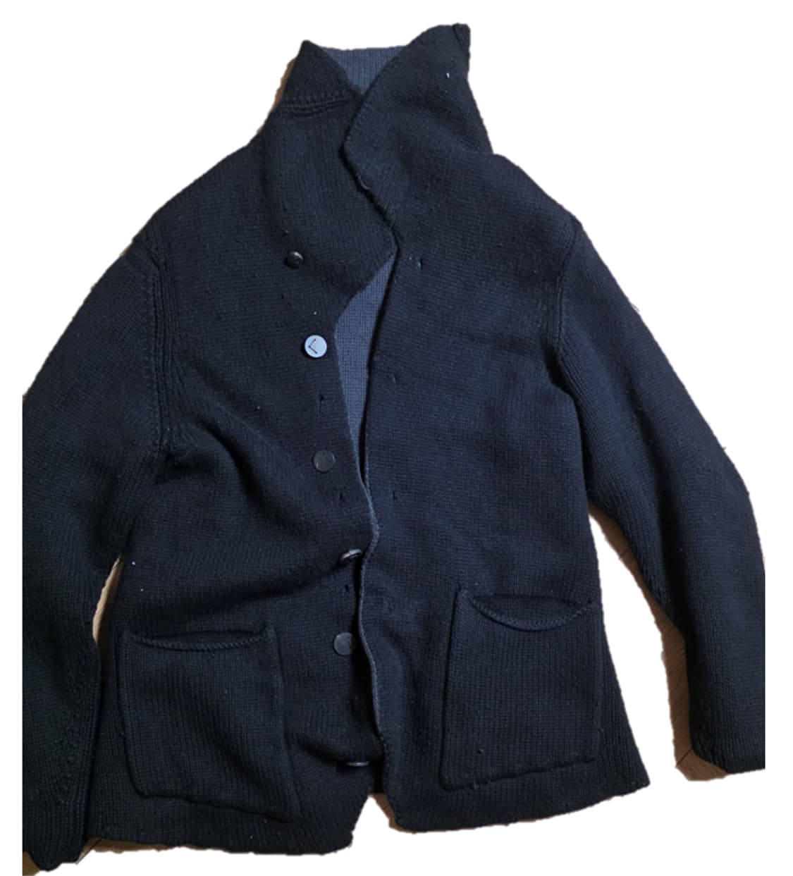 label under construction 리버서블 니트 자켓 상품이미지2