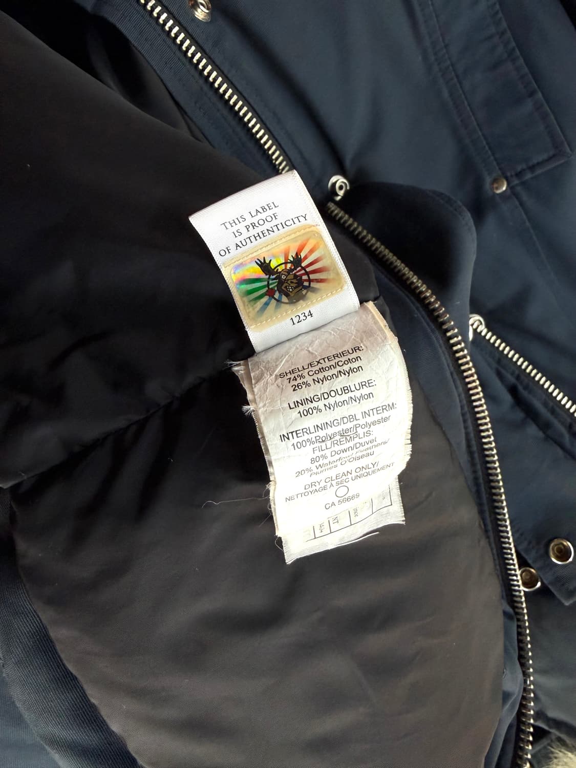 S/ 무스너클 스틸링 폭스퍼 패딩 파카 상품이미지9