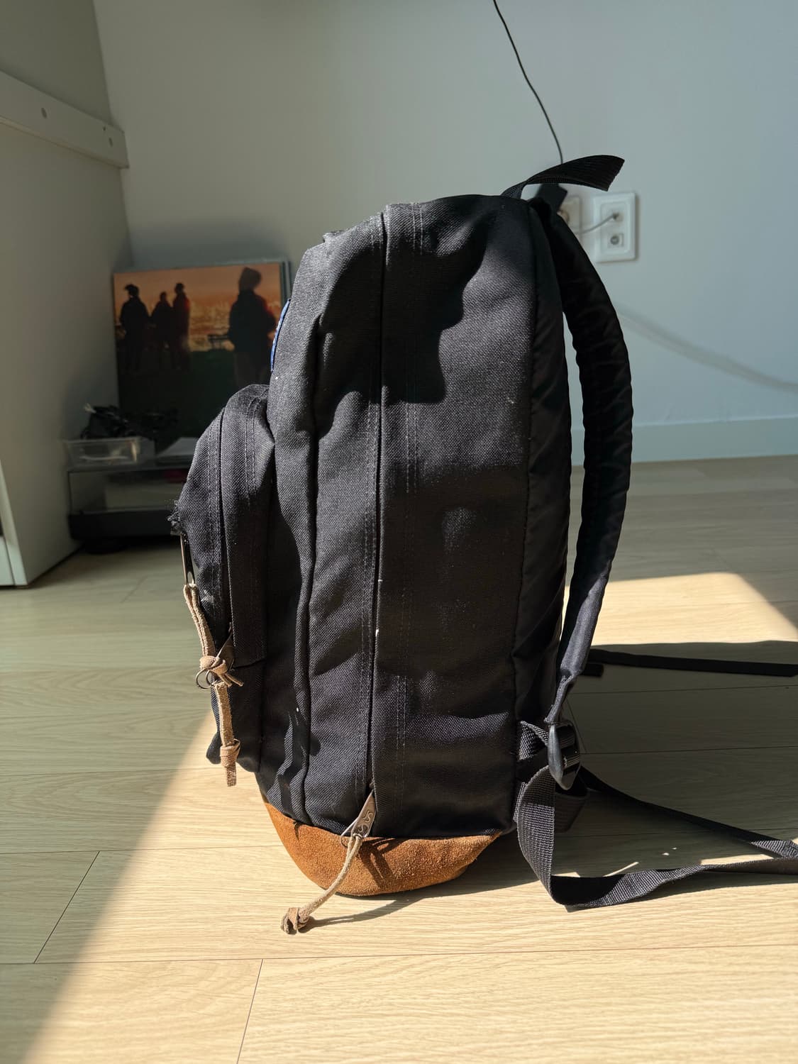 잔스포츠 90s 빈티지 스웨이드 바텀 백팩 상품이미지6