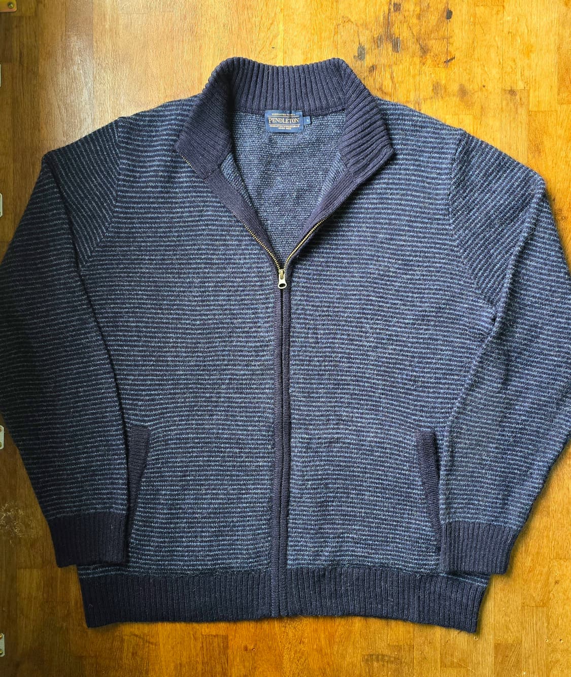 PENDLETON 펜들턴 셔틀랜드 울 집업 니트 XL ~XXL 상품이미지1