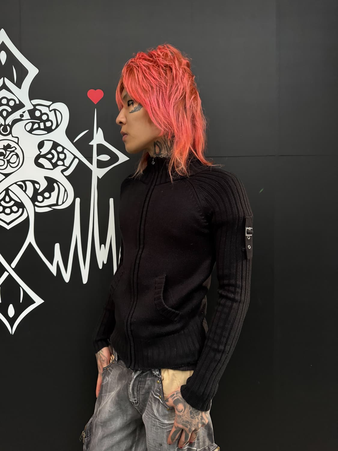 Knit Zip-up Jacket 상품이미지1