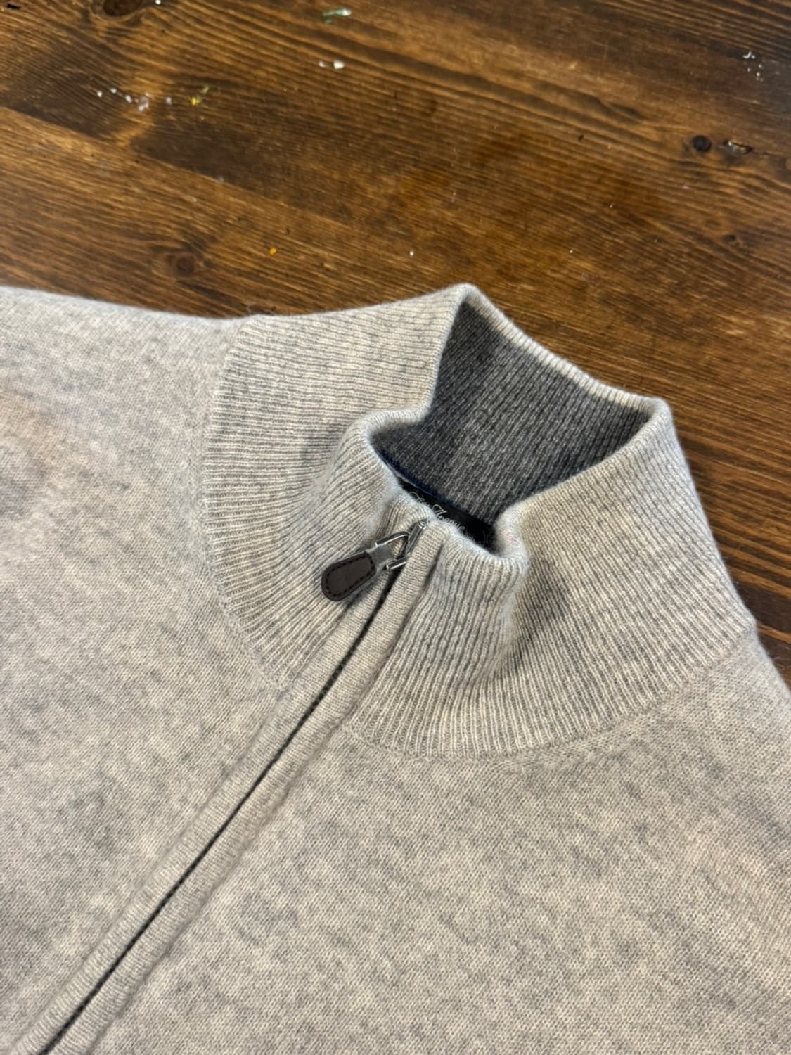 삭스피프스애비뉴 짚업 니트 105 상품이미지8