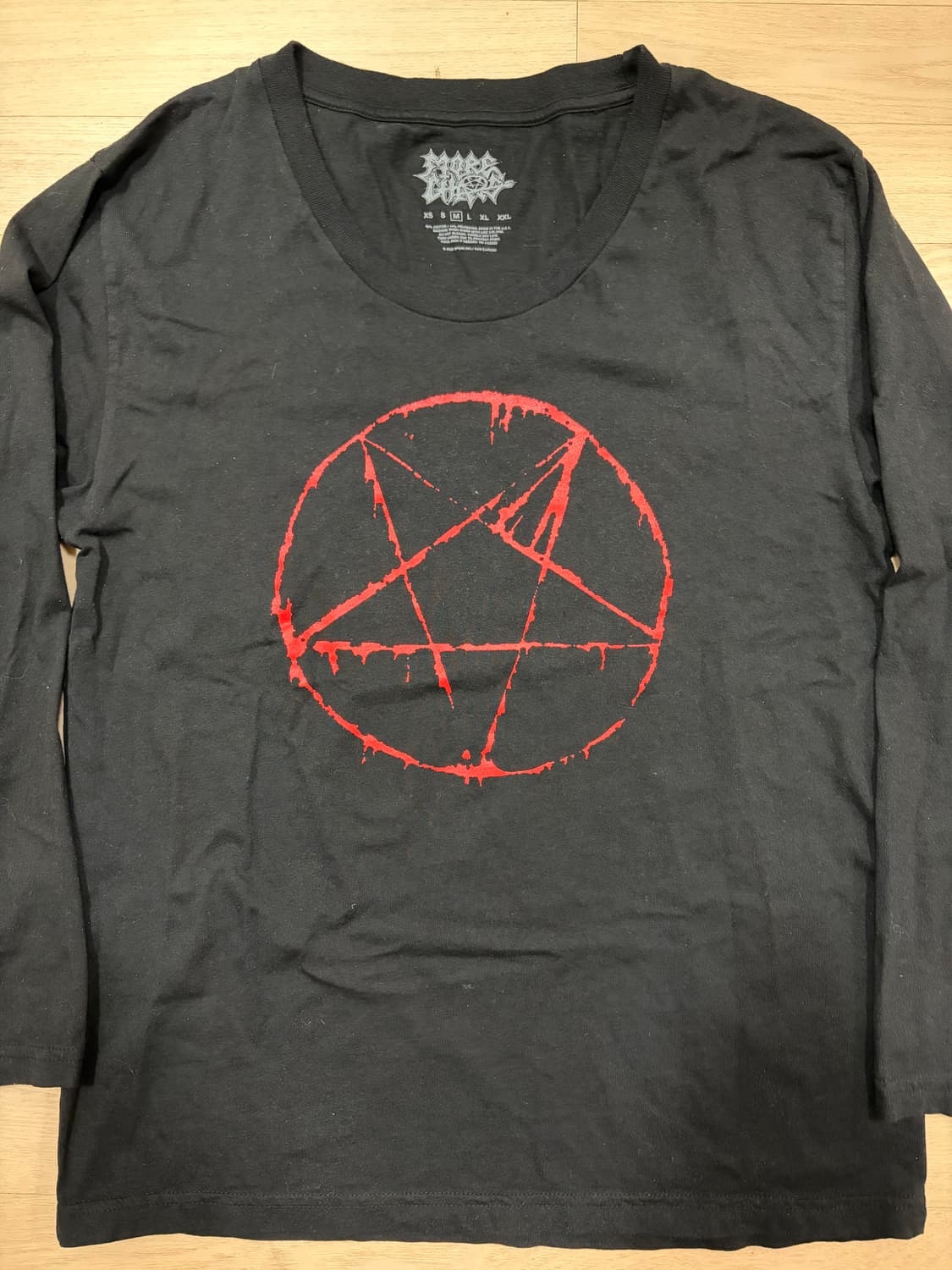 [M] 켄카슨 Ken Carson pentagram 펜타그램 롱슬리브 상품이미지4