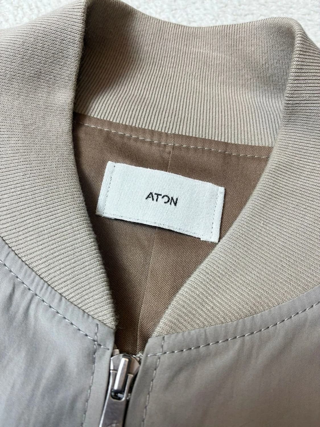 에이톤 aton 도쿄 23ss 플라이트 자켓 PN7580 상품이미지5