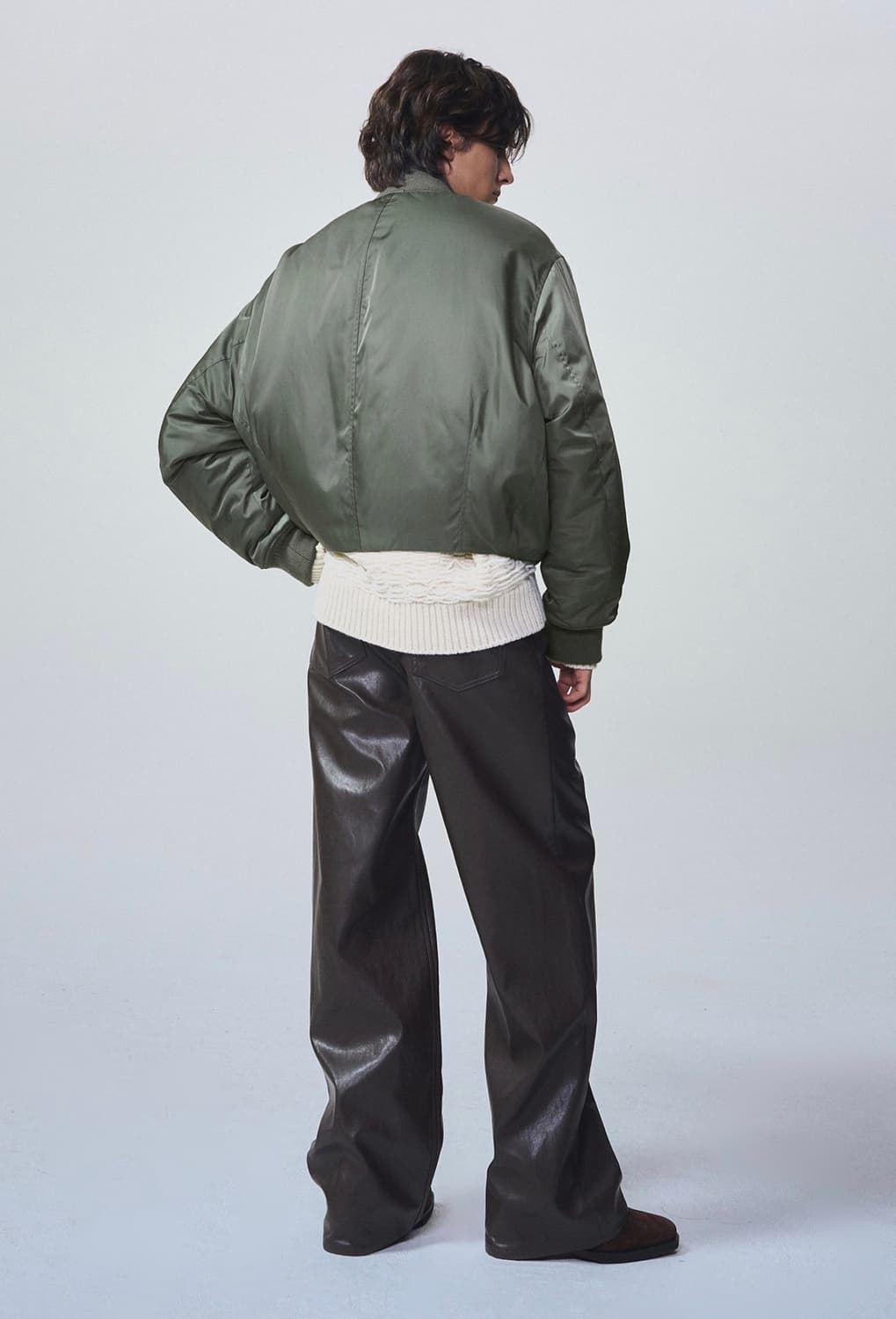 시스템옴므 투웨이 집업 블루종 항공점퍼 100 상품이미지3