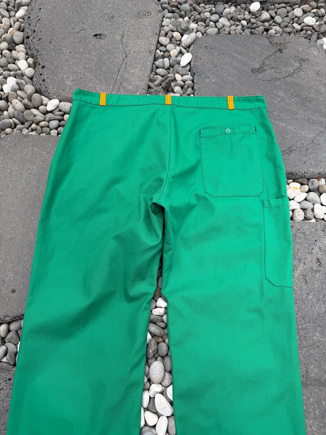 80s VINTAGE USIFOR GREEN FRENCH 프렌치워크팬츠 상품이미지9