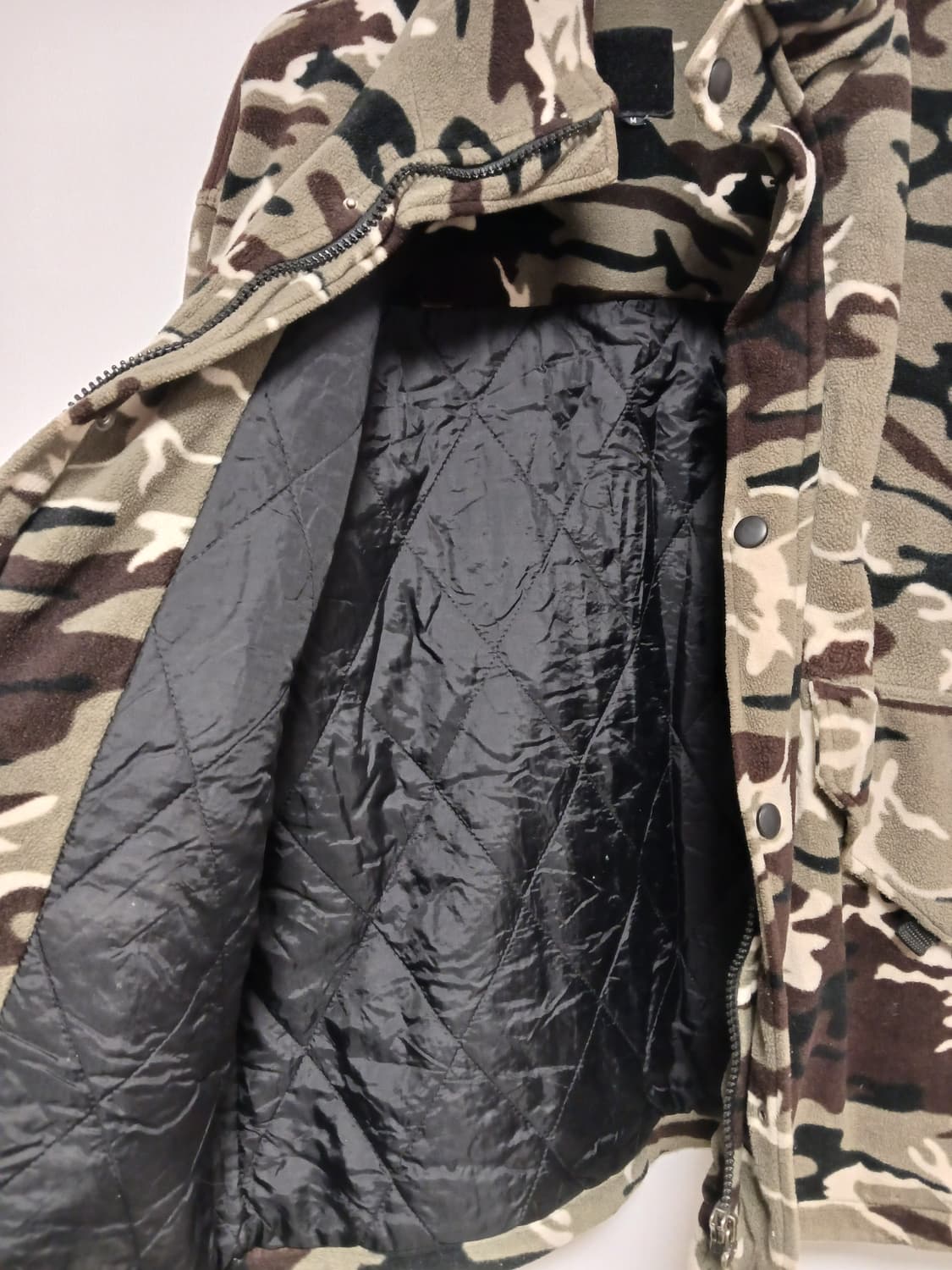 남성 카모 플리스 상품이미지3