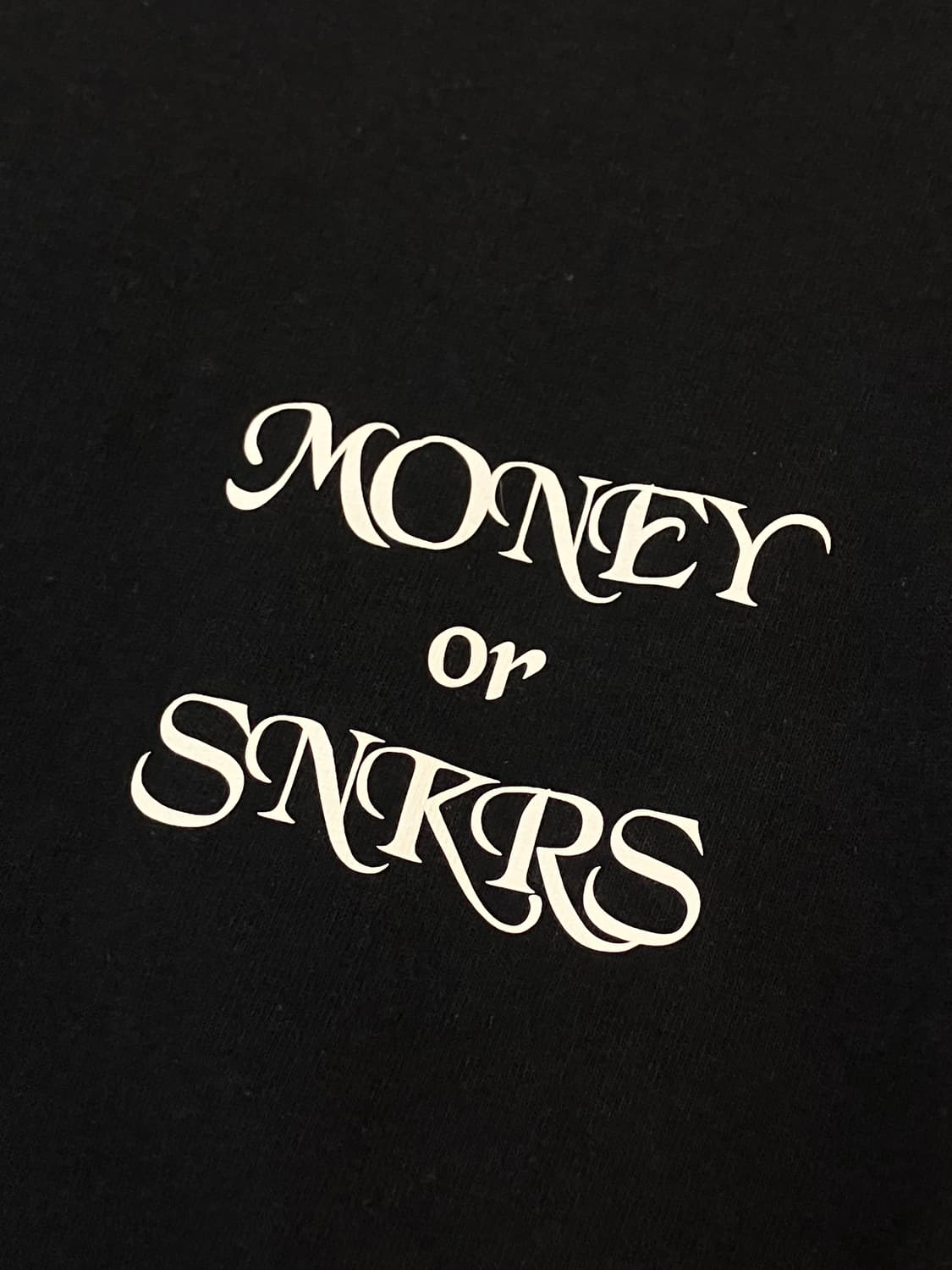 길단 반팔 티셔츠 블랙 M  #csz3184 상품이미지4