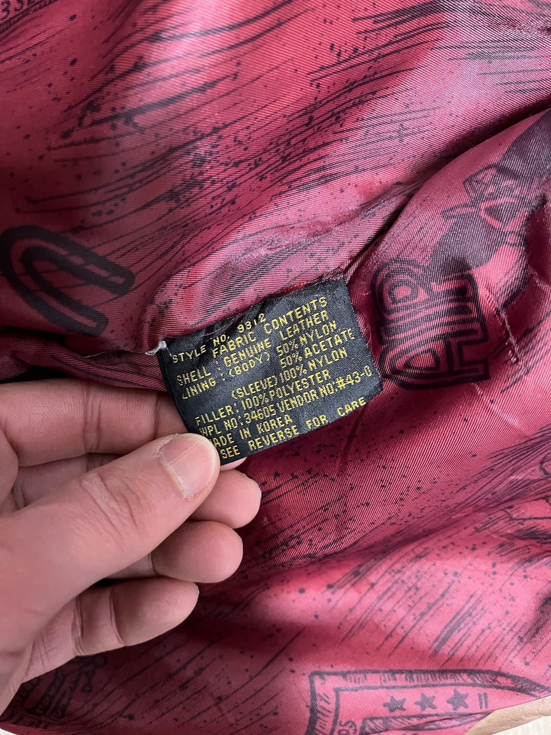 빈티지 90s 리바이스 가죽자켓 상품이미지9