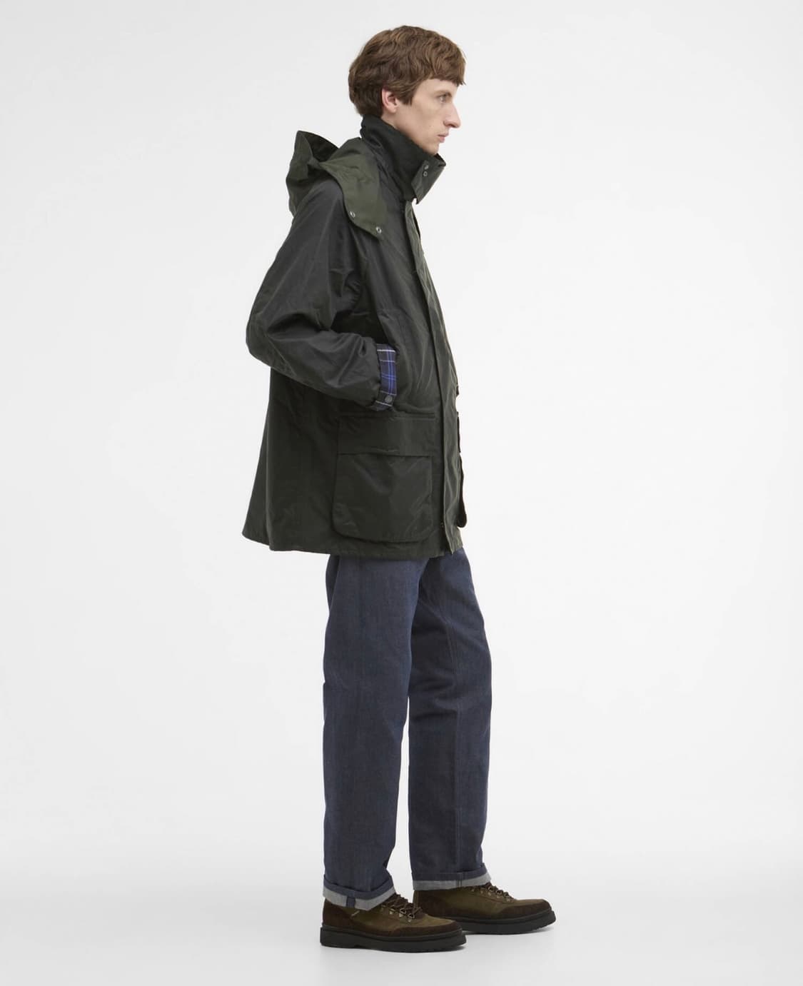 아르켓 x 바버 콜라보 왁스 코팅 자켓 상품이미지2