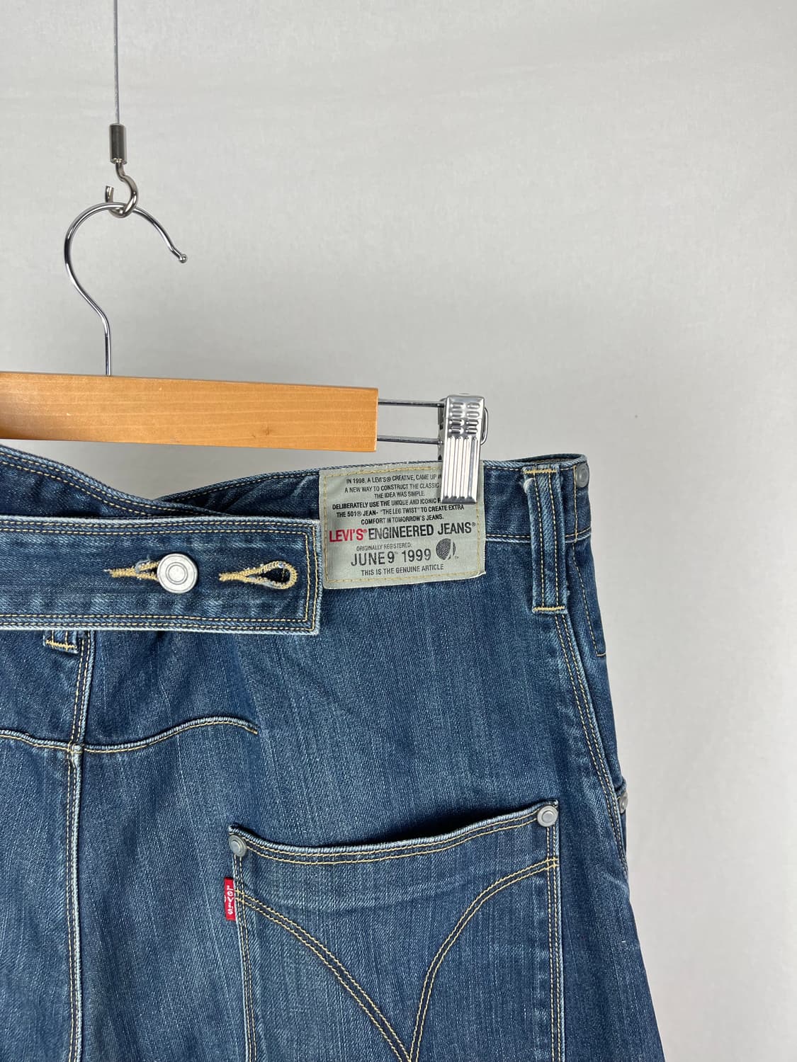 Levi's 엔지니어드진 진청 신치백 상품이미지3