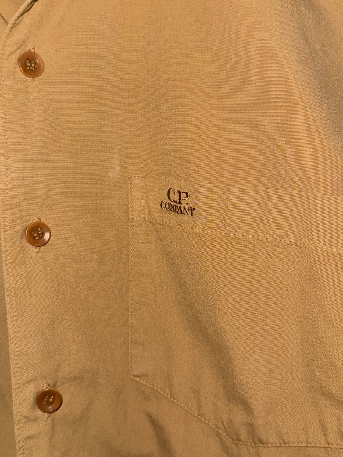 C.P. Company 올드 카멜 오버셔츠 90s 상품이미지4