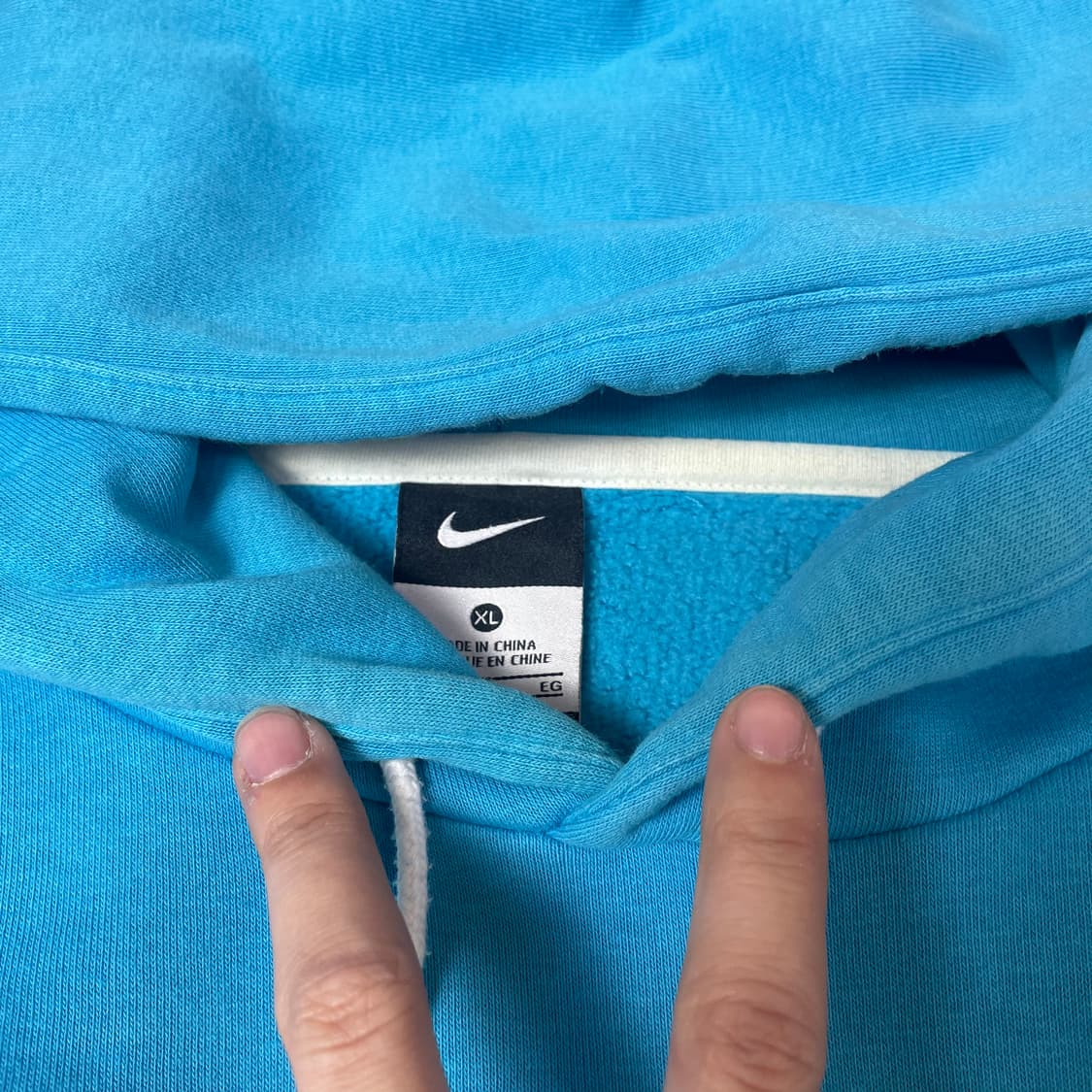 나이키 zero g's 로고 후드티 XL 상품이미지8