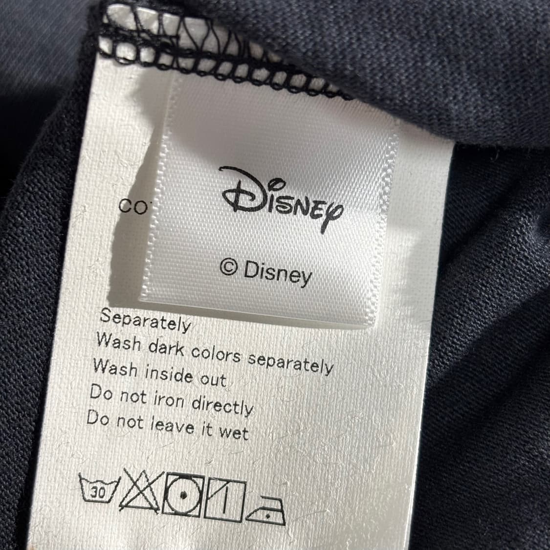 3) unused 언유즈드 디즈니 미키 롱슬리브 상품이미지6