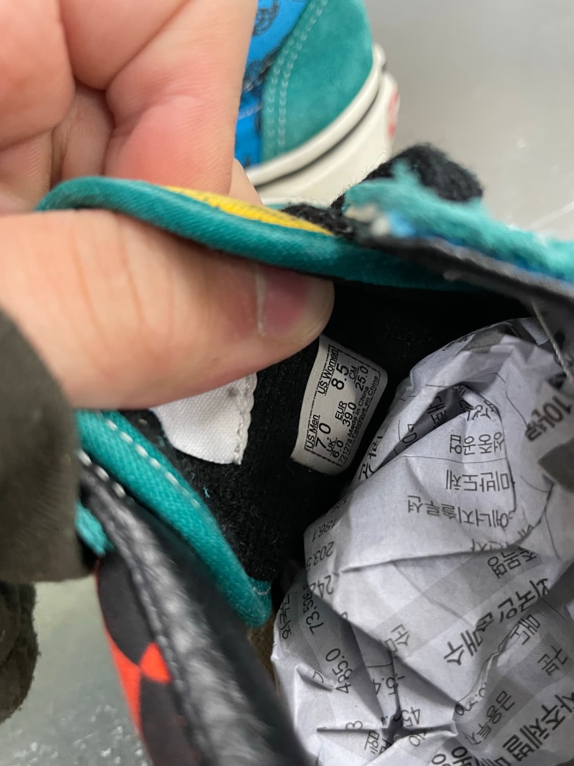 반스 스타일 36 콘트라스팅 250 상품이미지7