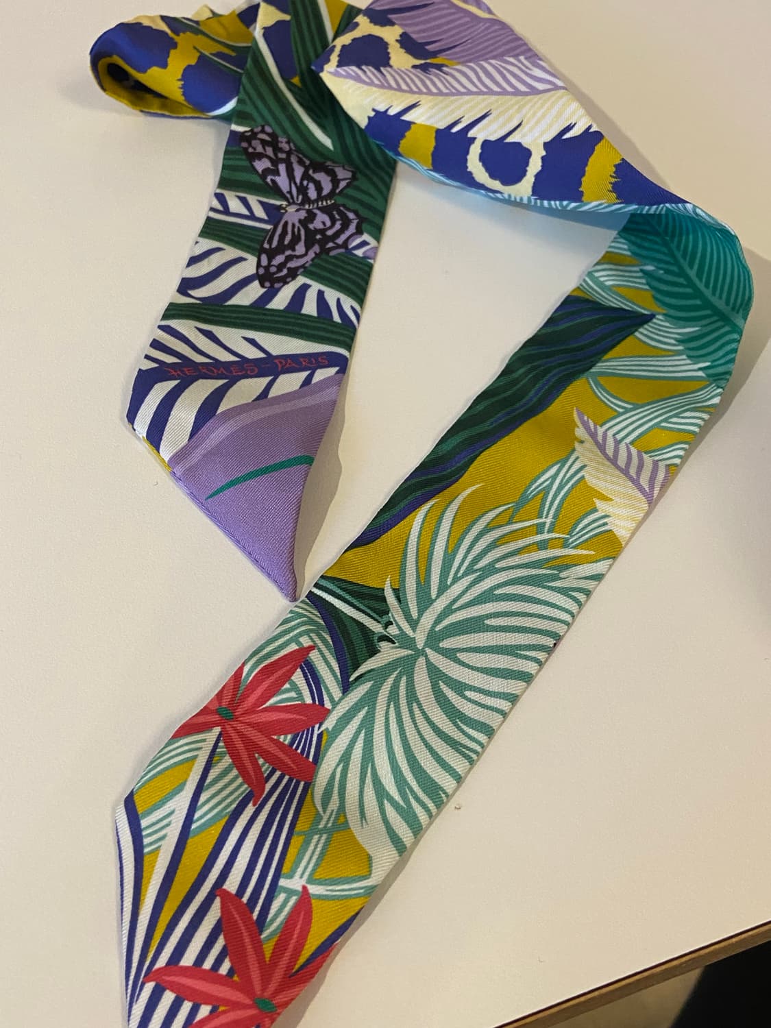 에르메스 실크 트윌리 스카프  상품이미지5