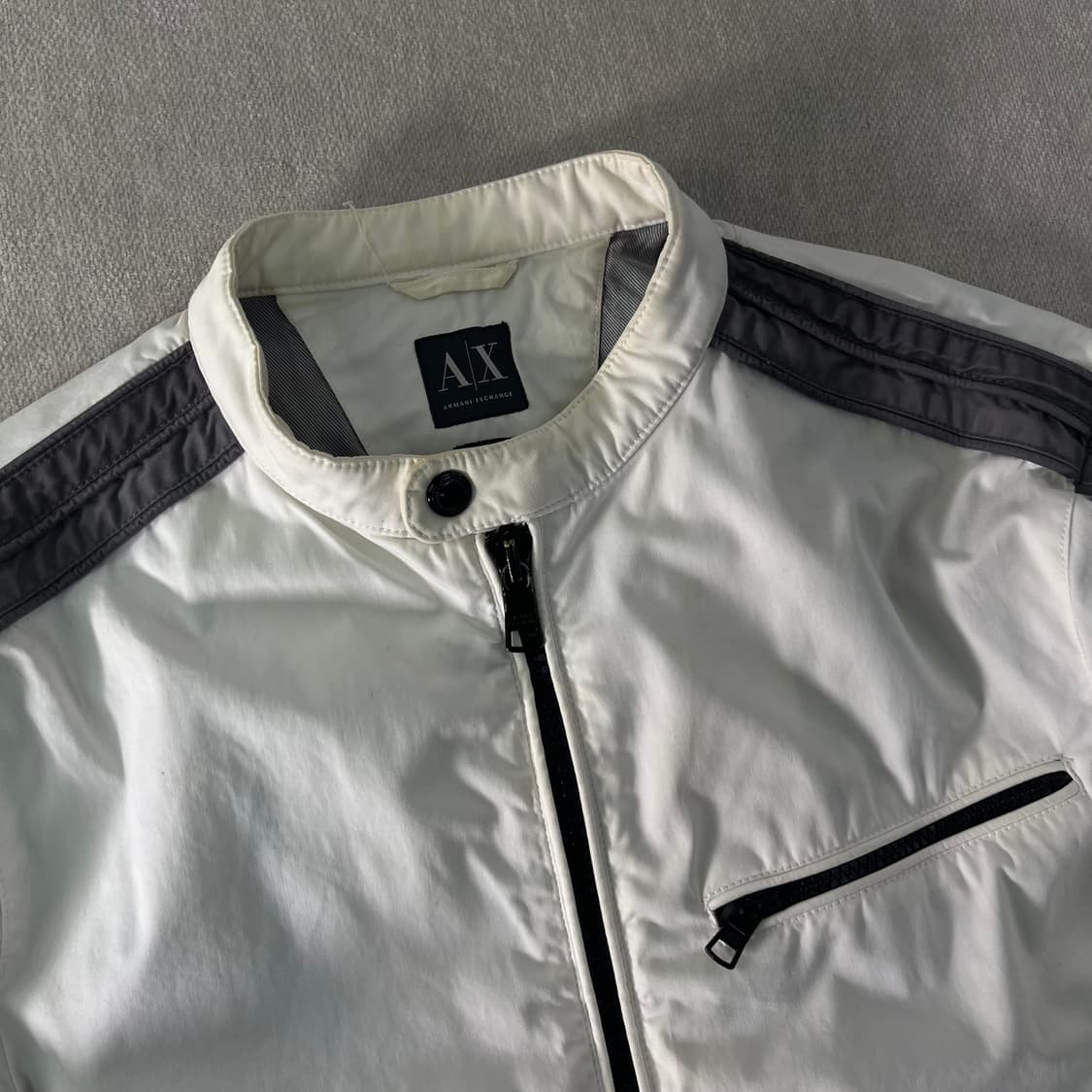 95 알마니 익스체인지 투웨이 바이커 자켓  상품이미지3