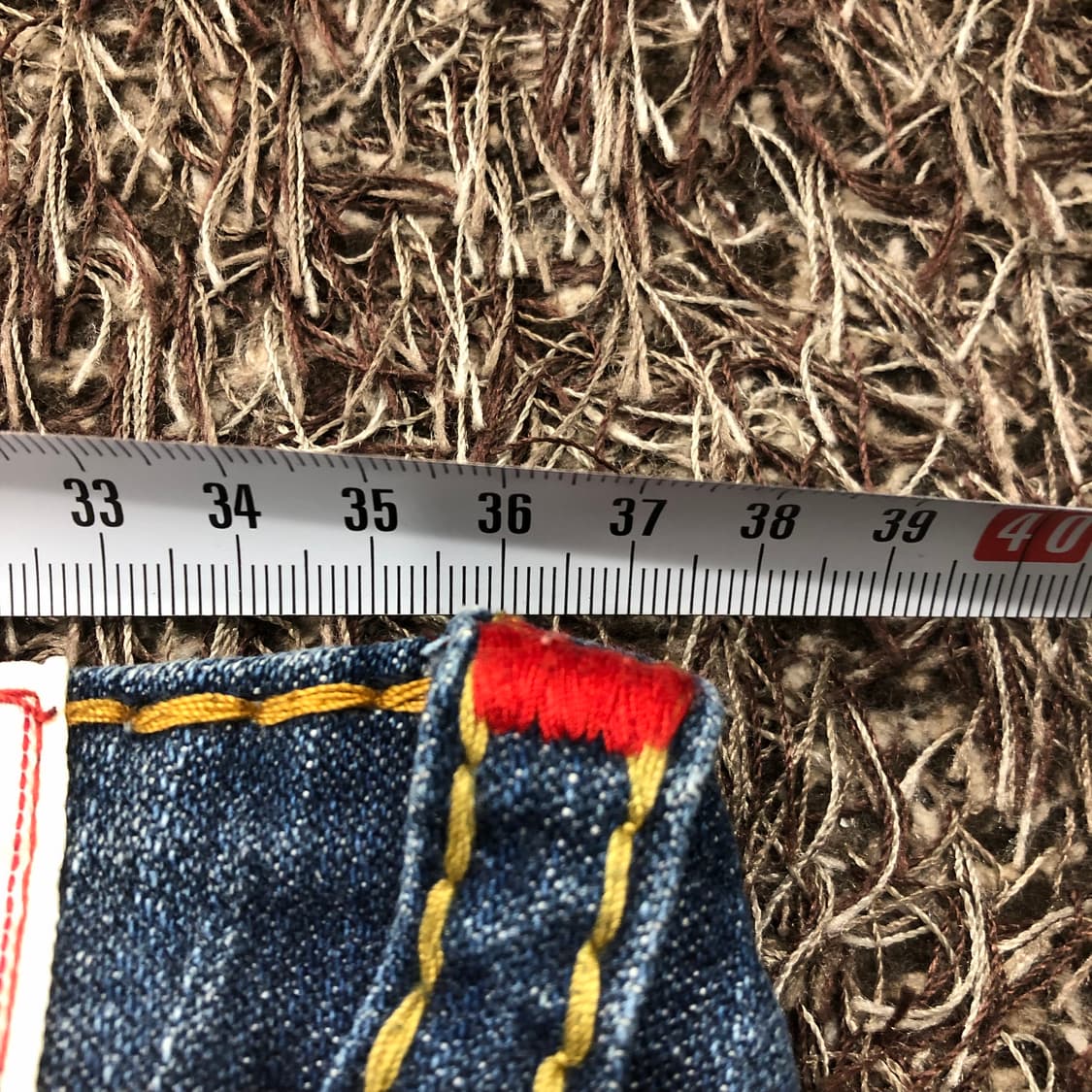 28 트루릴리전 조이 워싱 데님 팬츠 상품이미지7