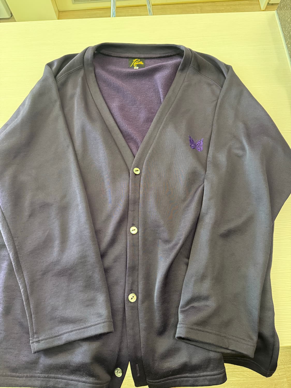 니들스 저지 가디건 상품이미지1