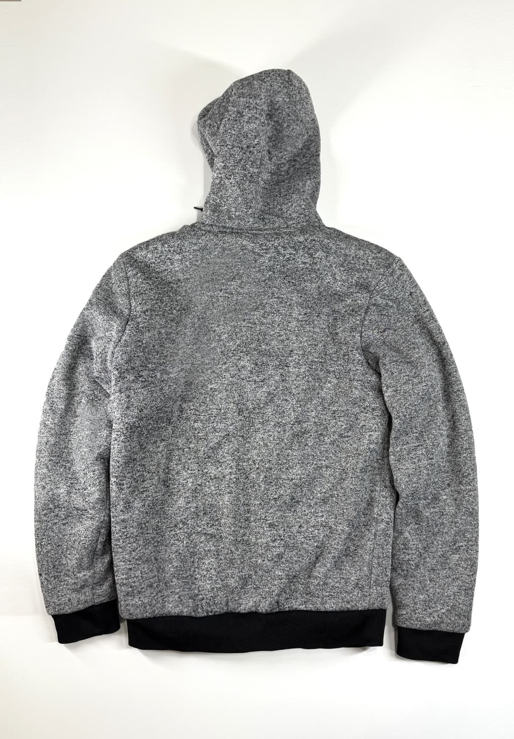 기모  안감 퍼 후드 집업 자켓 상품이미지5