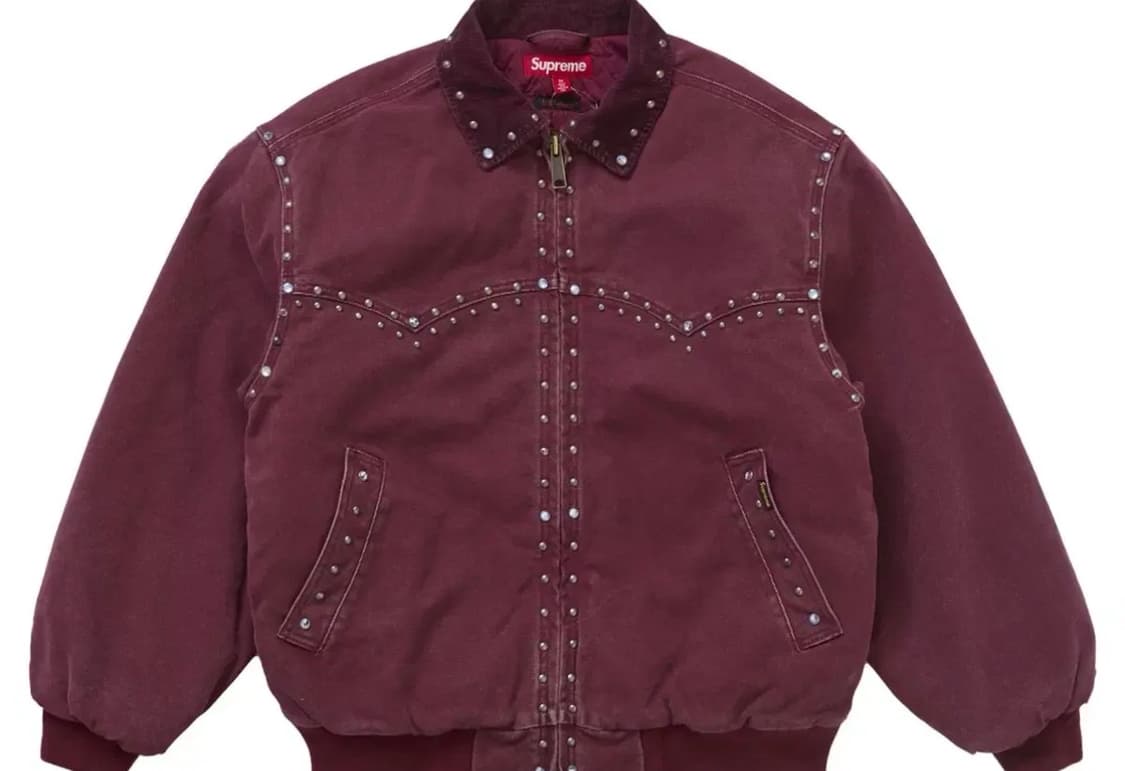 [M] supreme bb simon studded work jacket 상품이미지1