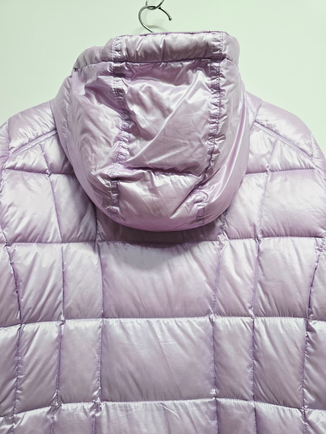 캘빈클라인 경량 후드 패딩 자켓 라벤더 상품이미지5