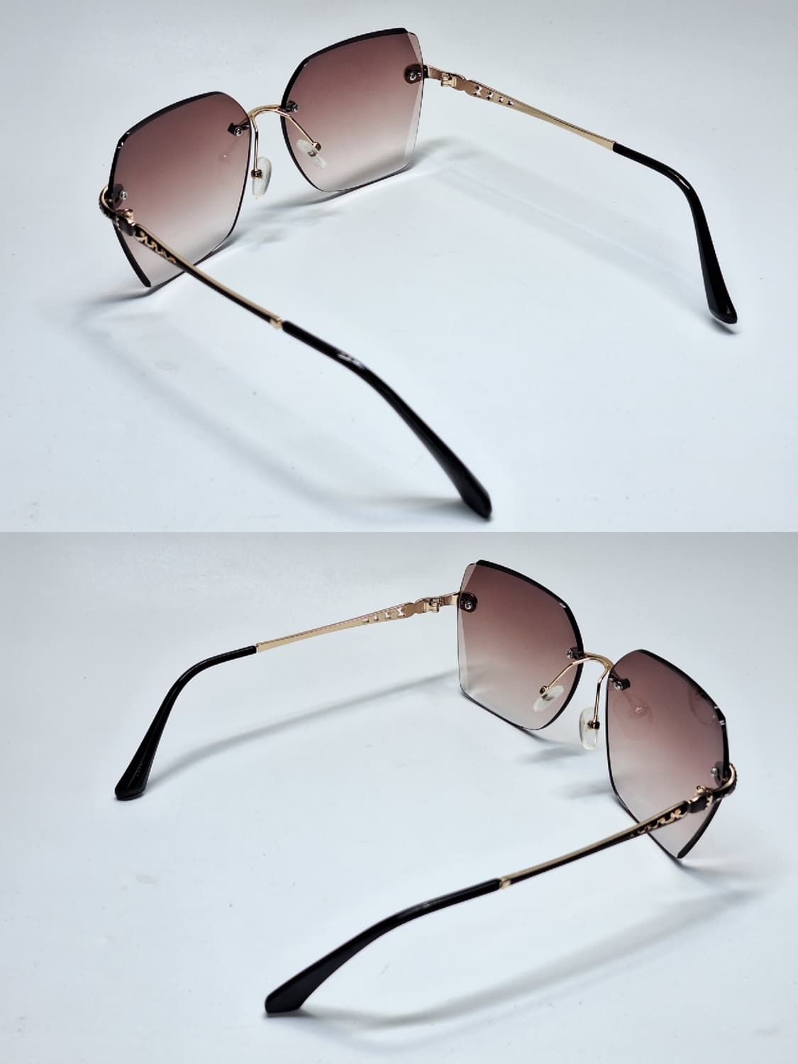 일본 수입 그라데이션 무테 선글라스/ y2k 빈티지 레트로 클래식 패션  상품이미지8