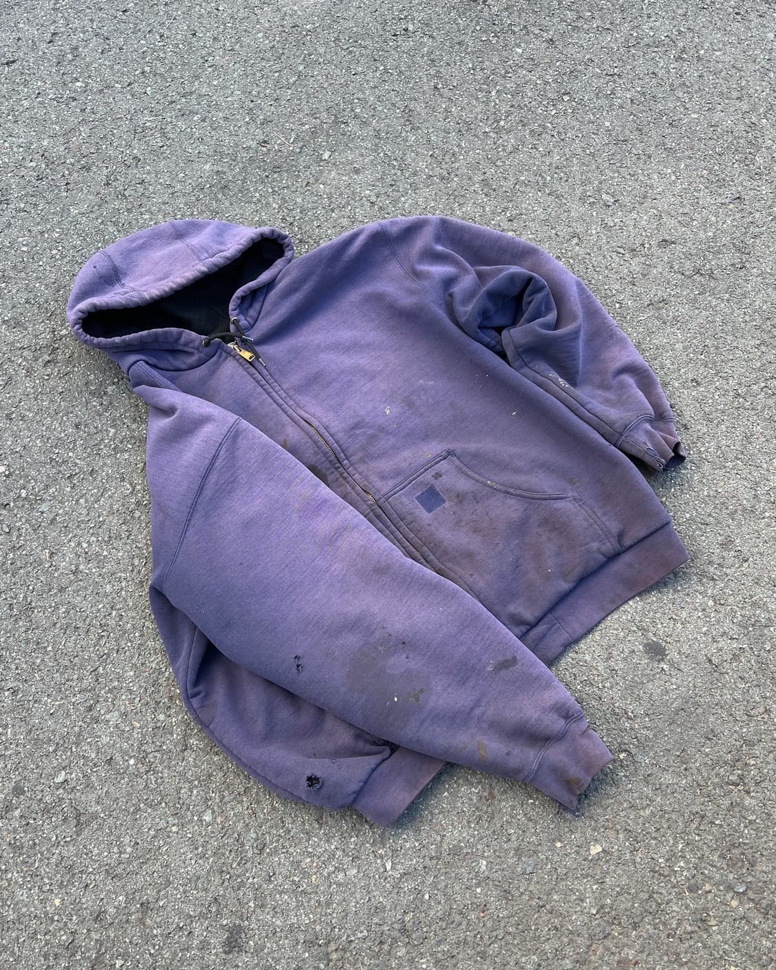 [XL] 00s 칼하트 J149 후드 집업 (칸예 웨스트) 상품이미지1