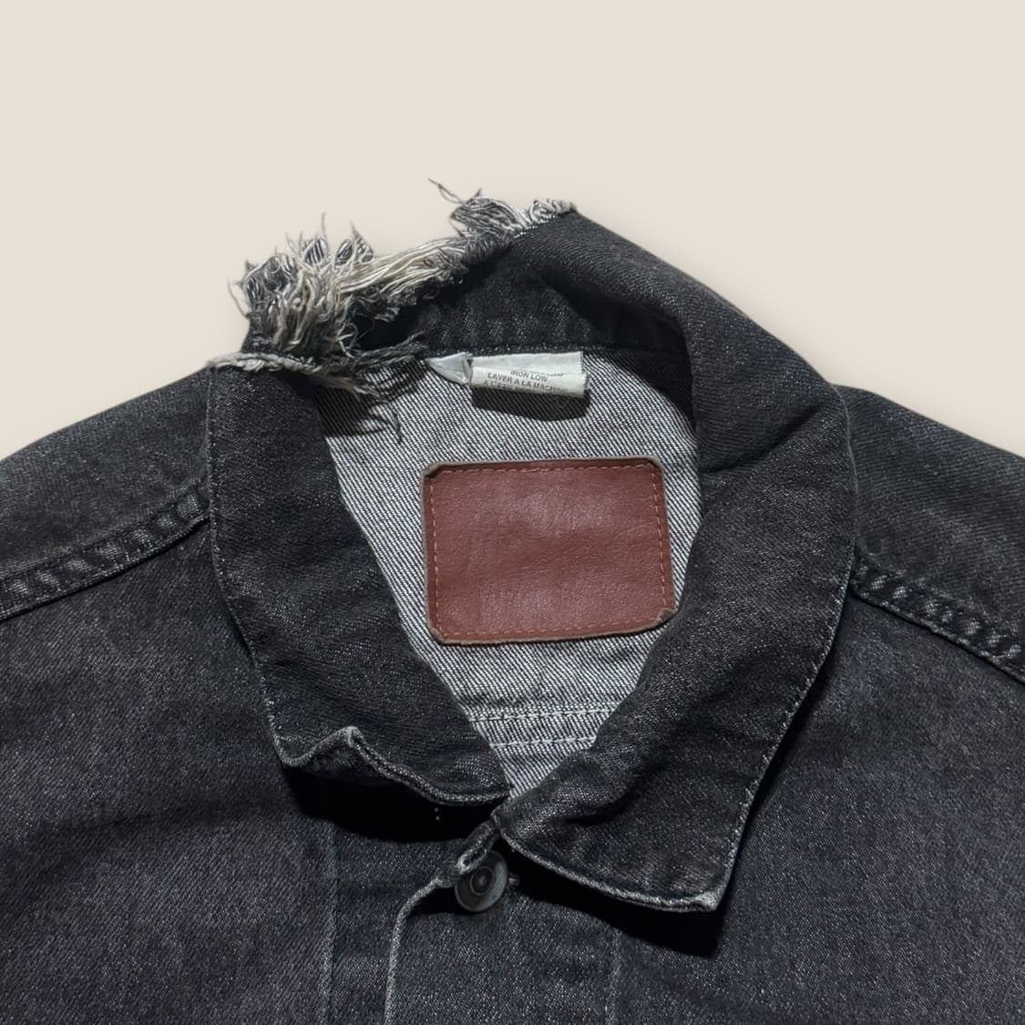 80s 말보로 Wild West 데님 트러커 자켓 M 상품이미지7