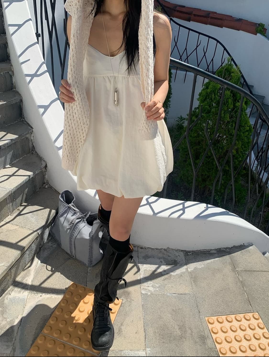 MOOD VOLUME BLOUSE 아이보리 상품이미지4