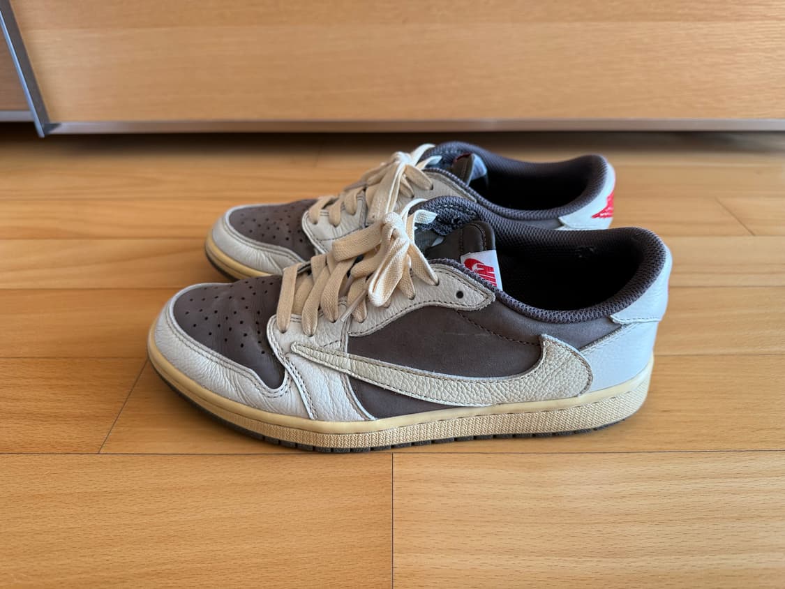 조던 1 트레비스스캇 리버스모카 세일앤리저록 265사이즈 트래비스 스캇  상품이미지2