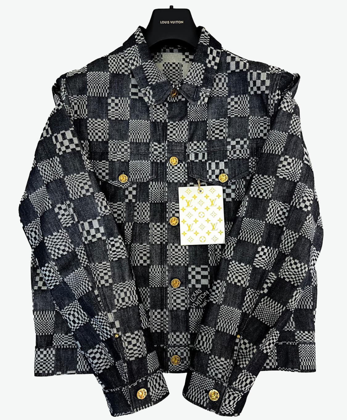 [50/매장판] 루이비통 디스토티드 다미에 데님 자켓 상품이미지6