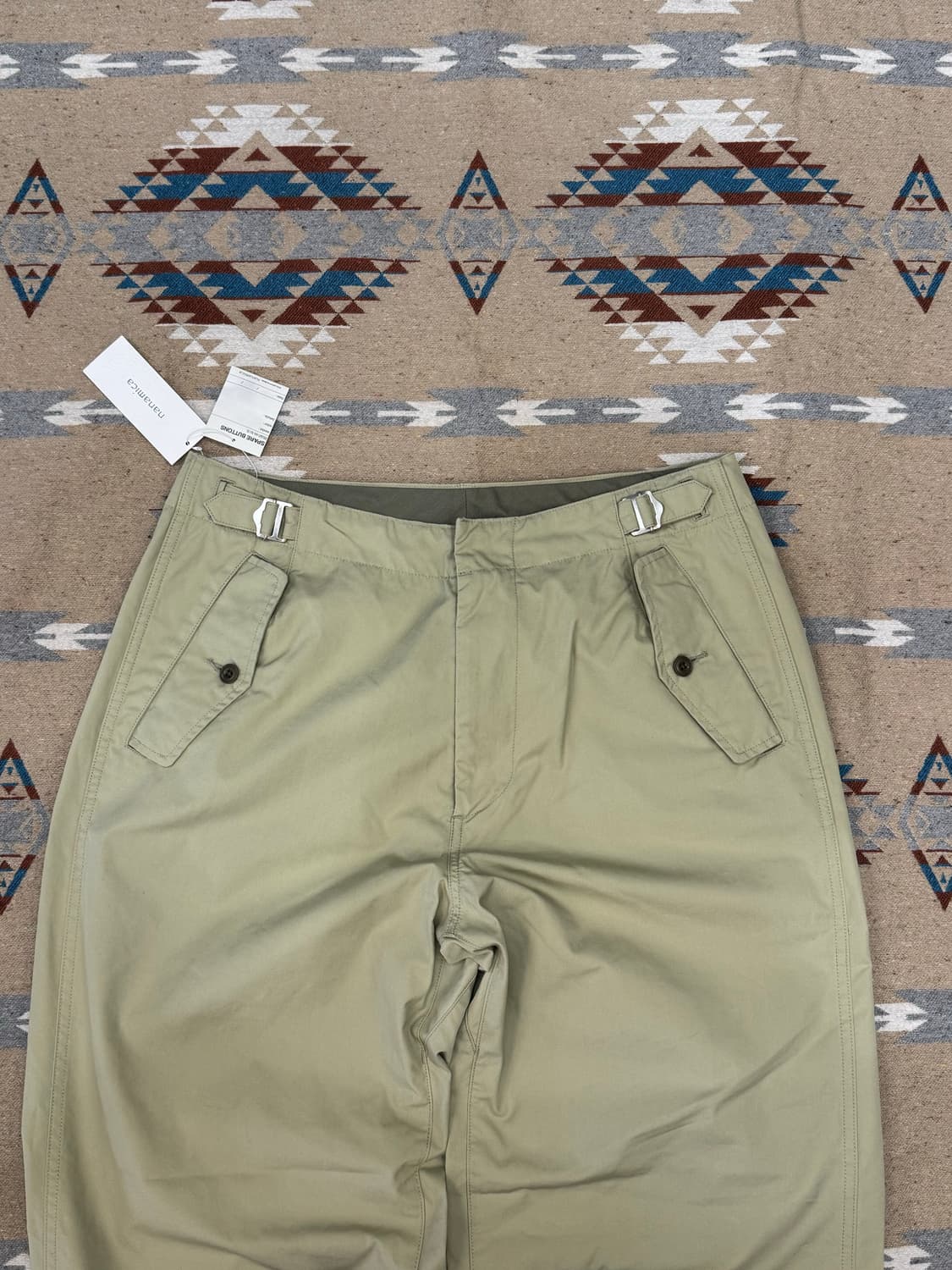 [32] 나나미카 사이드 벨트 와이드 팬츠 상품이미지2