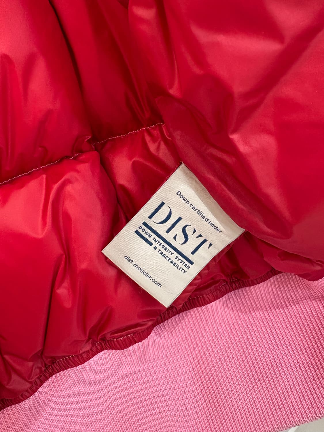 몽클레어 패딩(핑크) 2번착용 상품이미지5