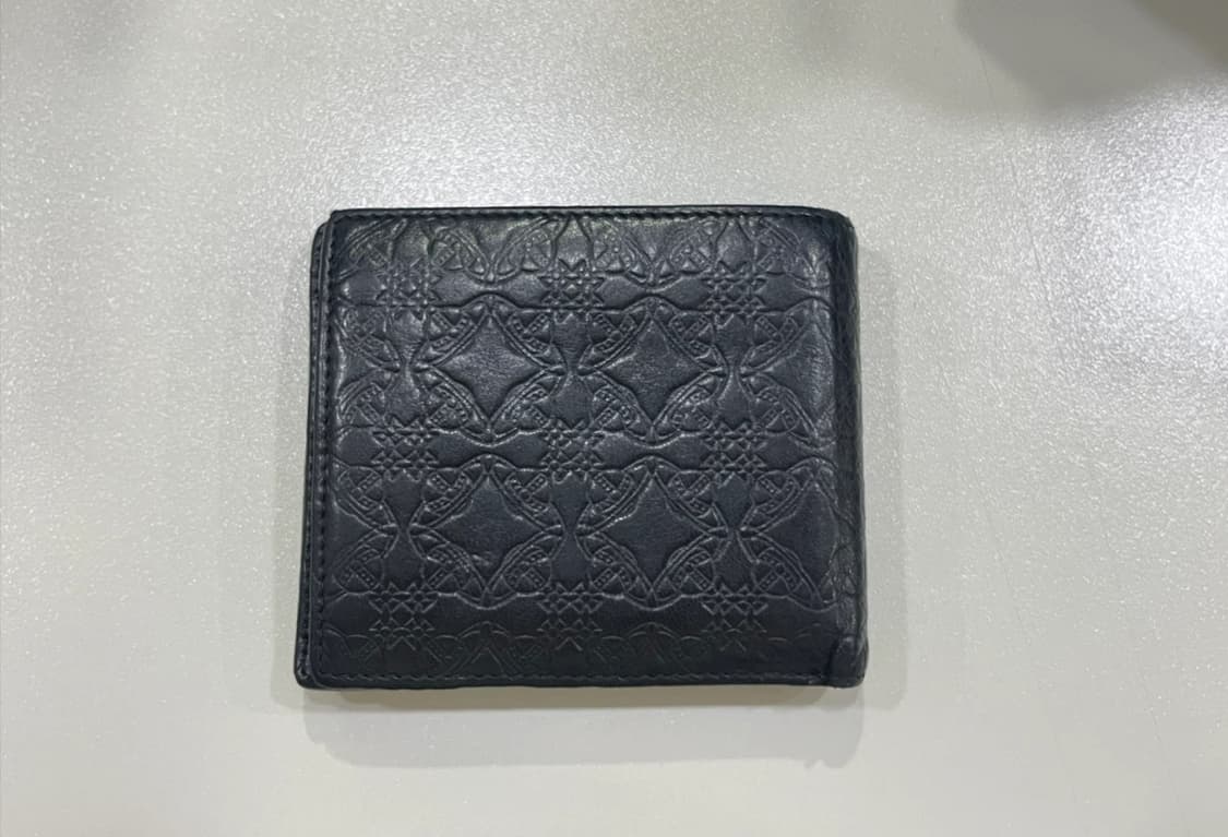 Vivienne westwood 비비안웨스트우드 블랙 엠보 반지갑 상품이미지4