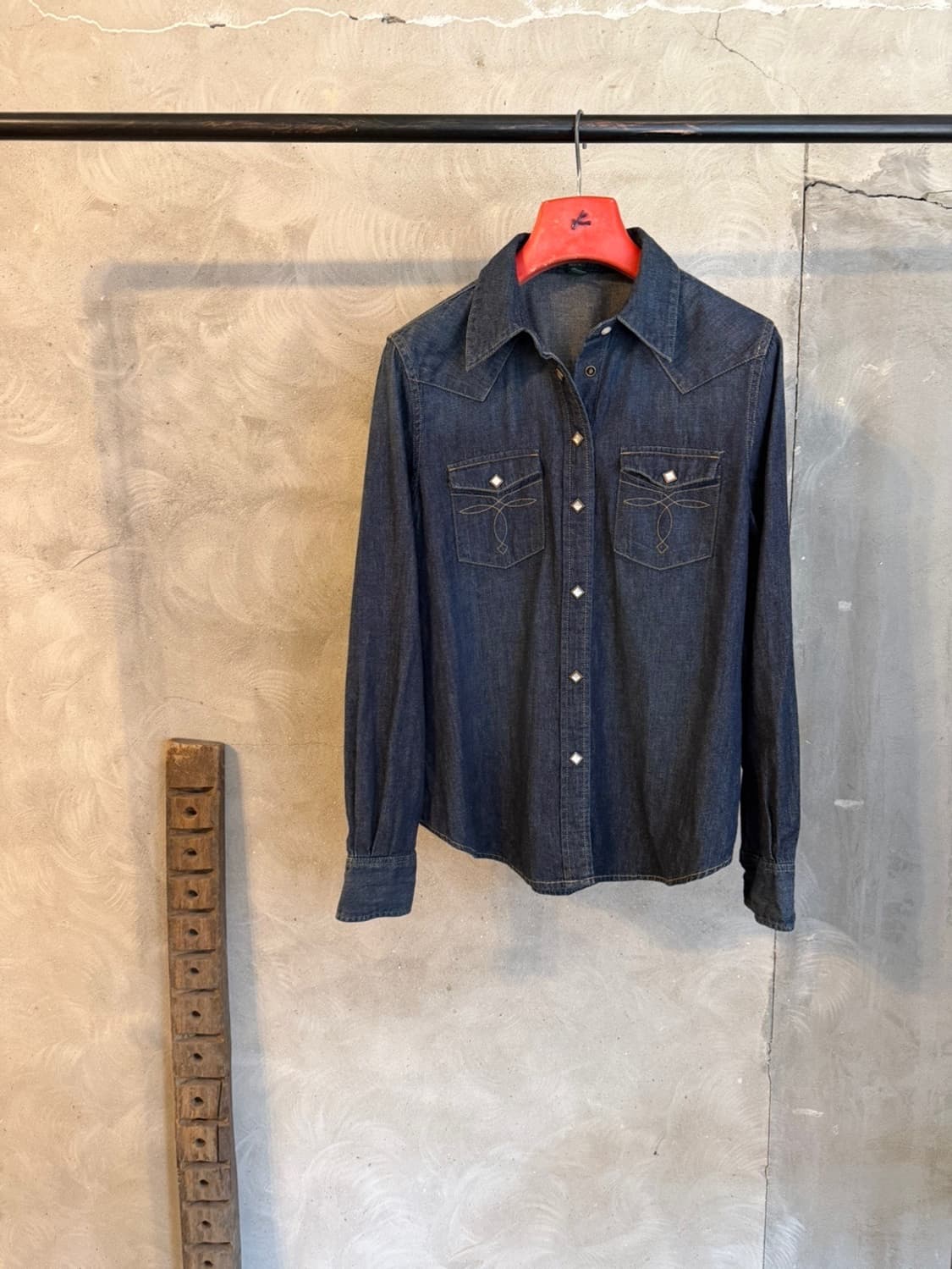 랄프로렌 데님 웨스턴 셔츠 55~66 상품이미지5