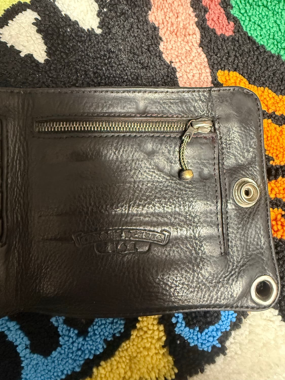 크롬하츠 크로스 원볼 반지갑 상품이미지5