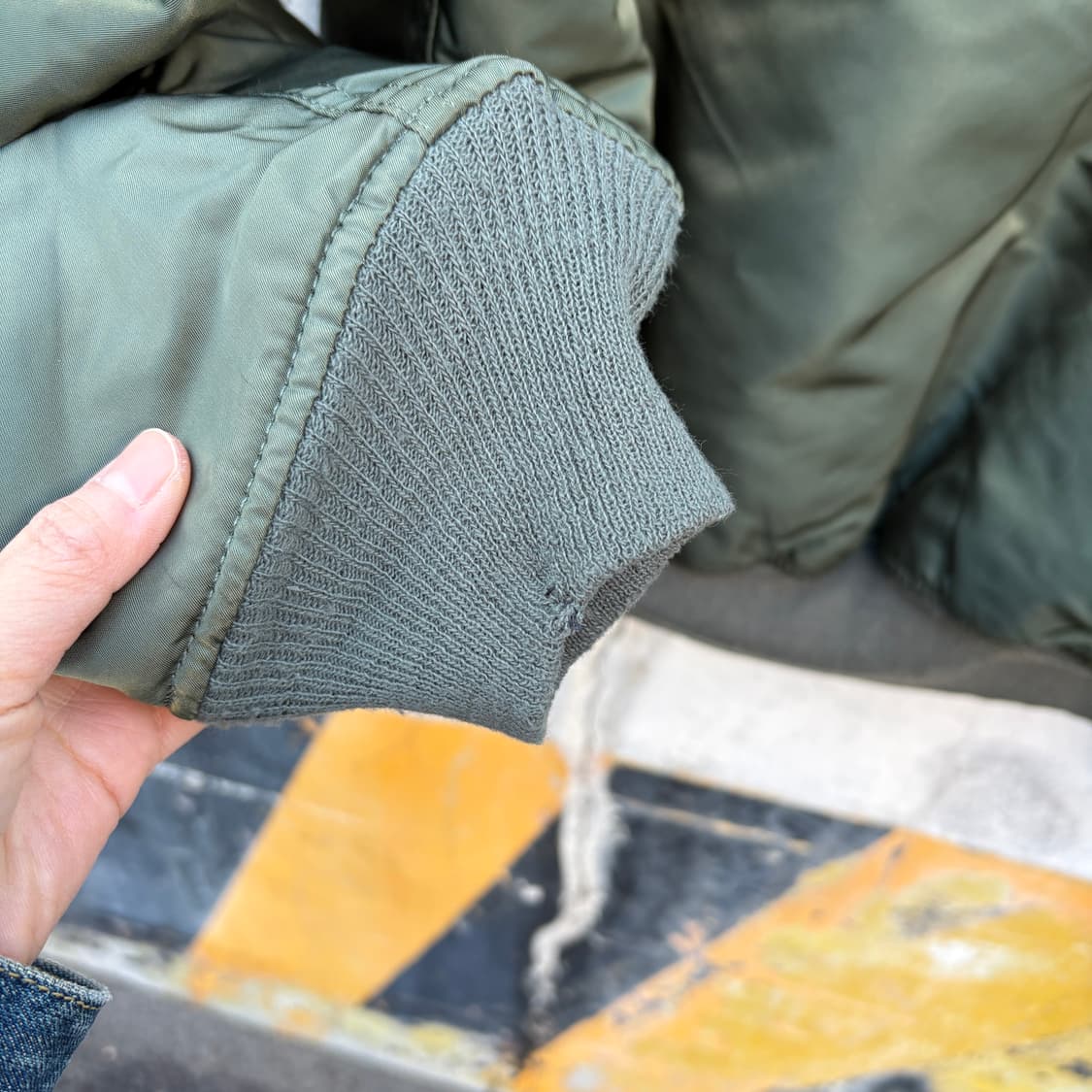 Alpha 90s 알파 made in usa Ma-1 자켓 상품이미지9