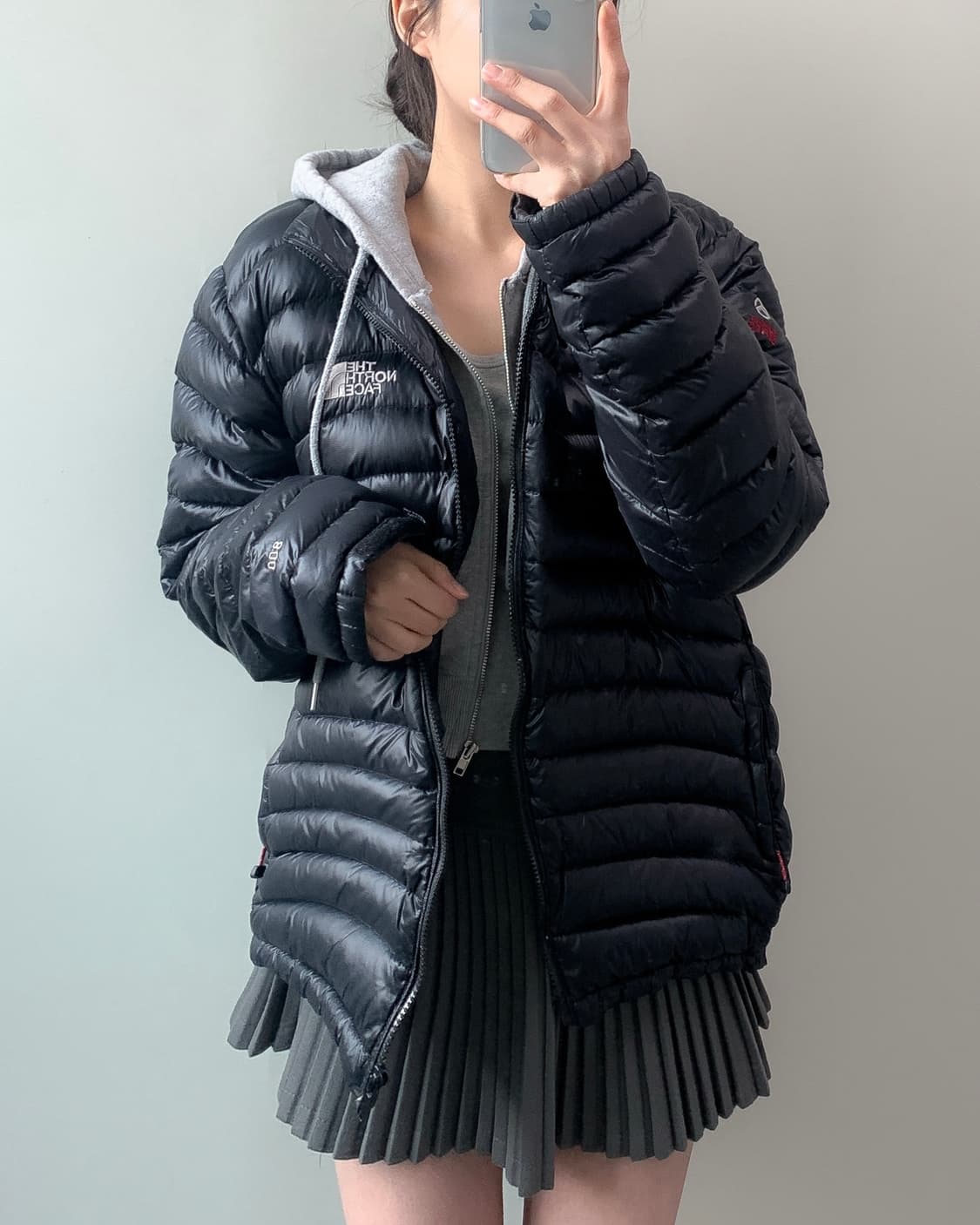 노스페이스 경량 패딩 상품이미지2