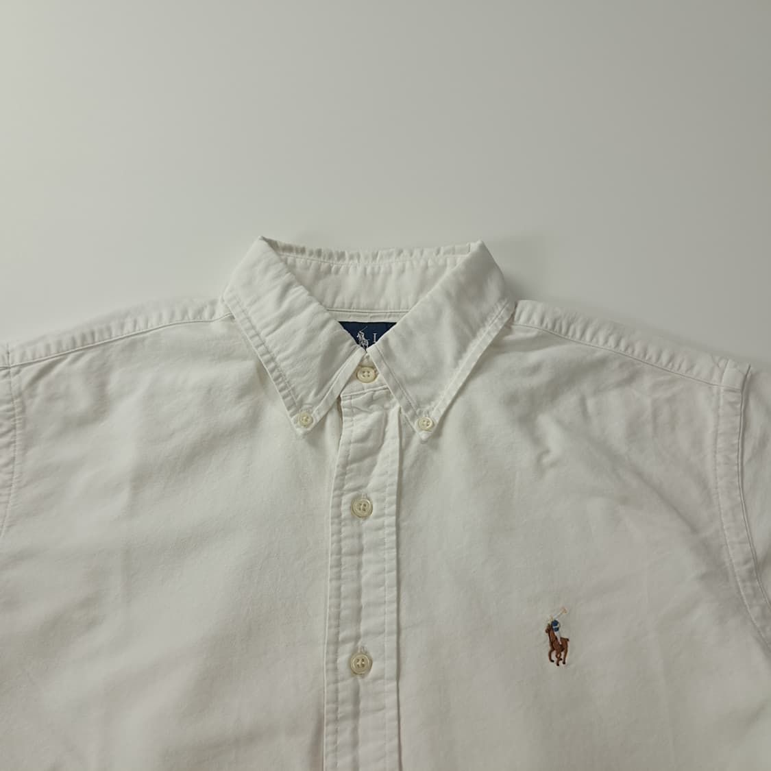 CK463 M 폴로 화이트 멀티 포니 반팔 셔츠 남방 상품이미지2