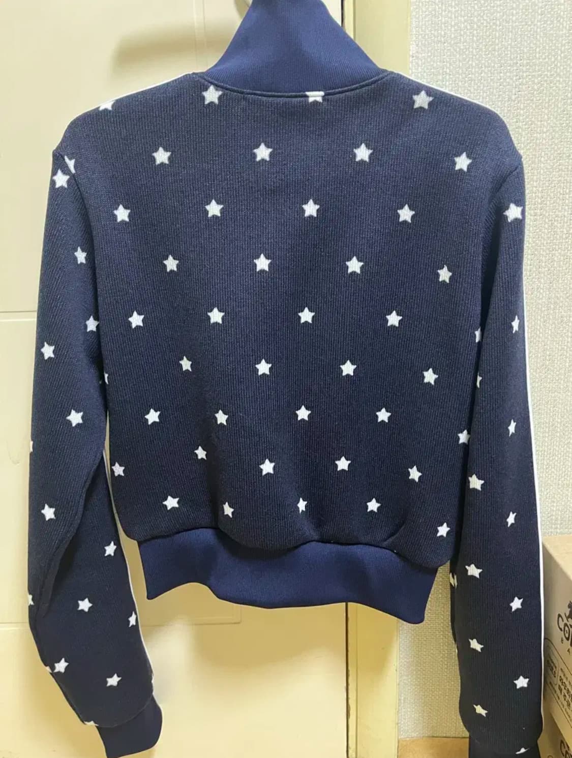셋업이엑스이 스타 스포티 집업 (네이비) 상품이미지2