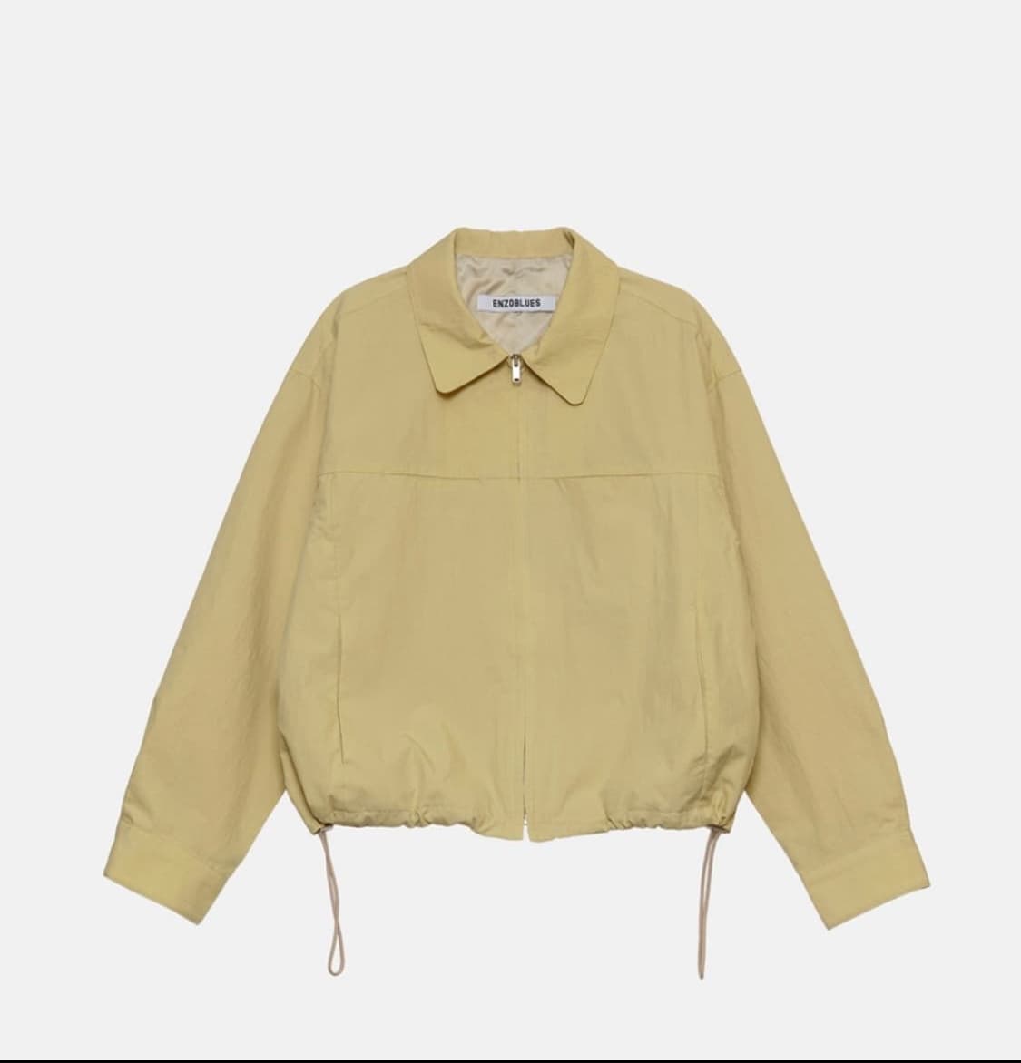 엔조블루스 셔츠 자켓 크림 옐로우 상품이미지1