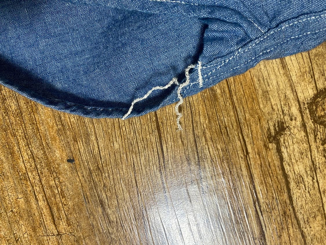 오어슬로우 빈티지핏 샴브레이 셔츠 상품이미지8