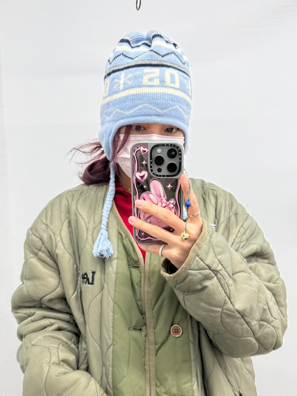 스노우 소다맛 이어플랩 비니 상품이미지3